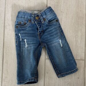 Levi's Kids Medium Blue Distressed Denim Jeans